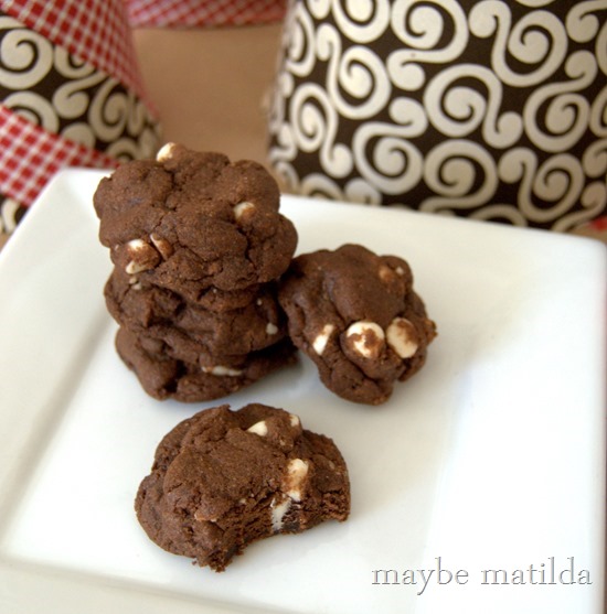 Chewy Chocolate White Chip Cookies -- so delicious!