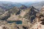 View from the Pic du Rhule (2783m)