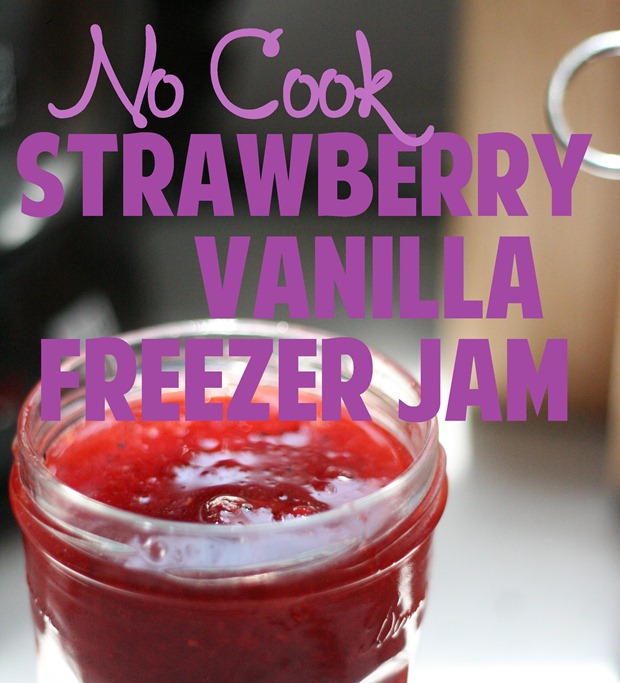 strawberry vanilla jam