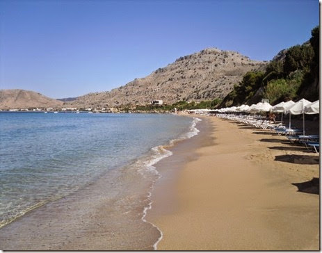 Pefkos on the island of Rhodes