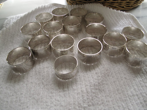 8 - I mean, who needs napkin rings when they can be melted down and turned into beautiful new silver collars?