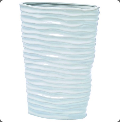 prop modernwhite vase hubert