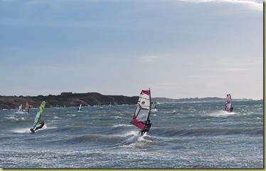 Windsurfers 1 at Six-Fours-les Plages