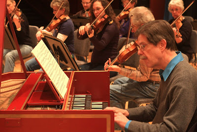 James Winn rehearses with the Reno Chamber Orchestra