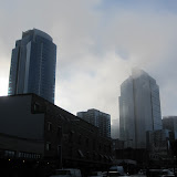 View from Pike Place in the early morning View from Pike Place in the early morning