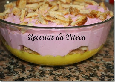 Doce pailloline de laranja e morango-lateral