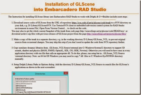 GLScene installation GLScene installation