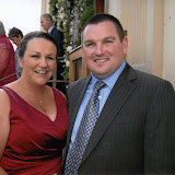Mairead Hennessy and Colin O'Sullivan enjoying the festivities. Their big day is on August 11th