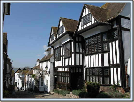 Rye - a typical street