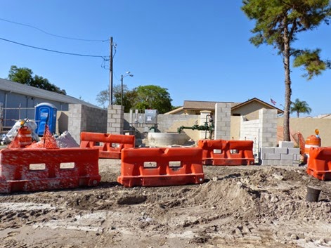 Sewer Project = Sink Holes, Holiday Florida