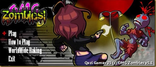OMG Zombies タイトル OMG Zombies タイトル