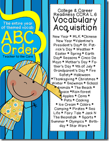 ABC Order with CCSS
