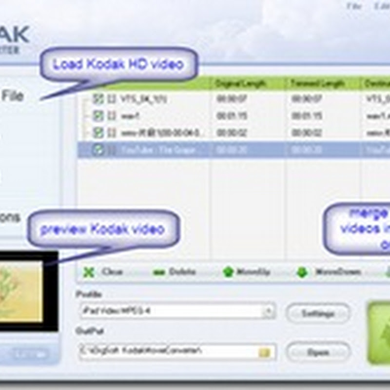 How to import Kodak HD video to Windows Movie Maker