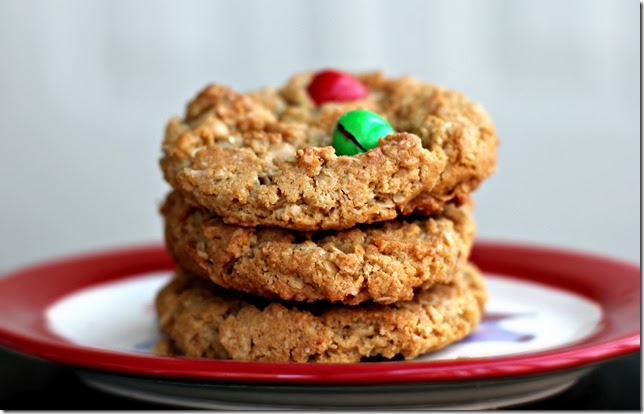 Peanut Butter M&M Monster Cookie4
