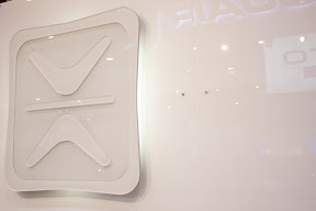 A 3' lit AccuAir iCon for an added touch of class for the new back wall