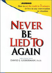 Cover of David Lieberman's Book Never Be Lied To Again.mp3