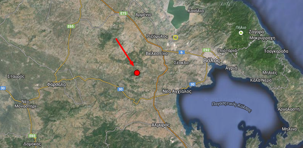 Earthquake   Magnitude 4.4   GREECE   2014 December 19  22 40 33 UTC