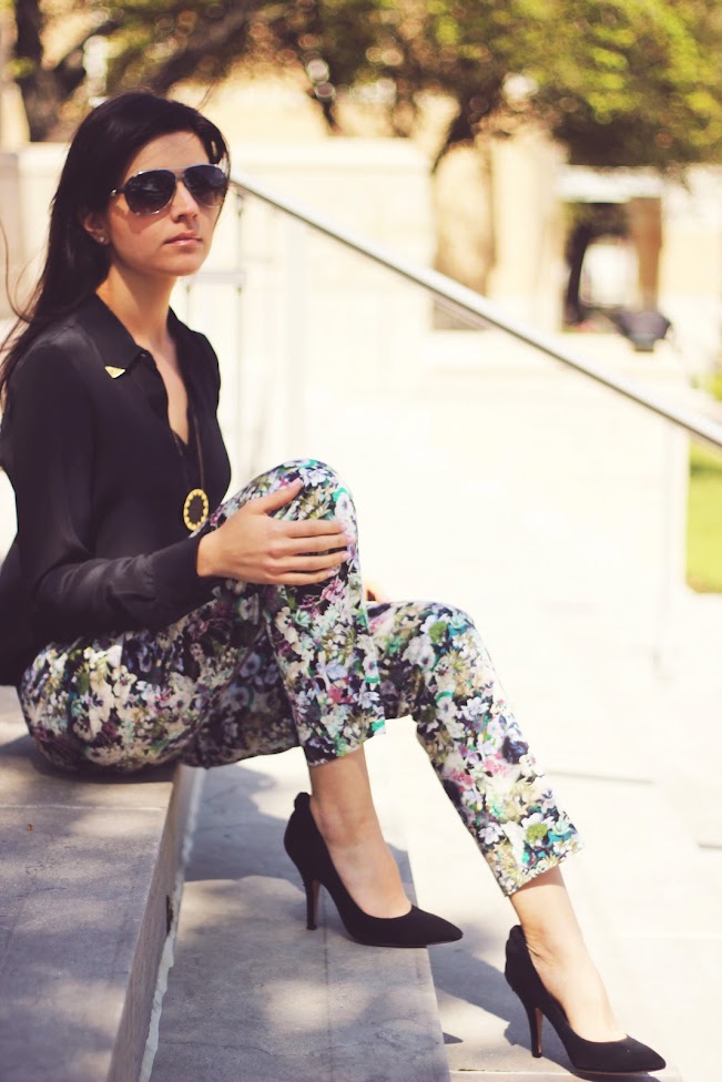 Floral pants