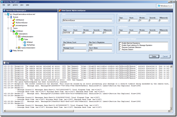 Visual Studio Service Bus Explorer versus Standalone Service Bus Explorer -  Steef-Jan Wiggers Blog