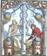 Woodcut From Hieronymus Braunschweig Das Buch Zu Distillieren Strassburg 1519