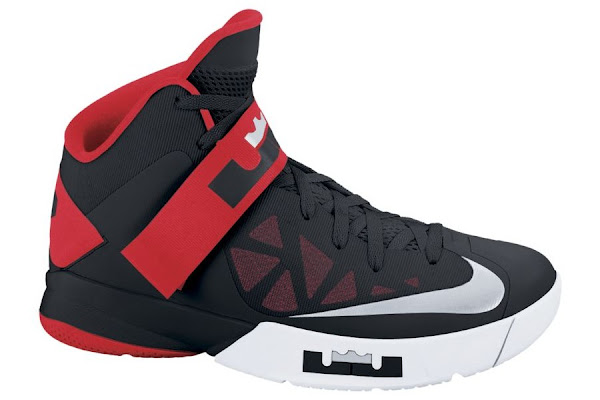 Nike Zoom Soldier VI in Black White and Red Available at Nikestore