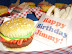 Hamburger Cupcakes up close