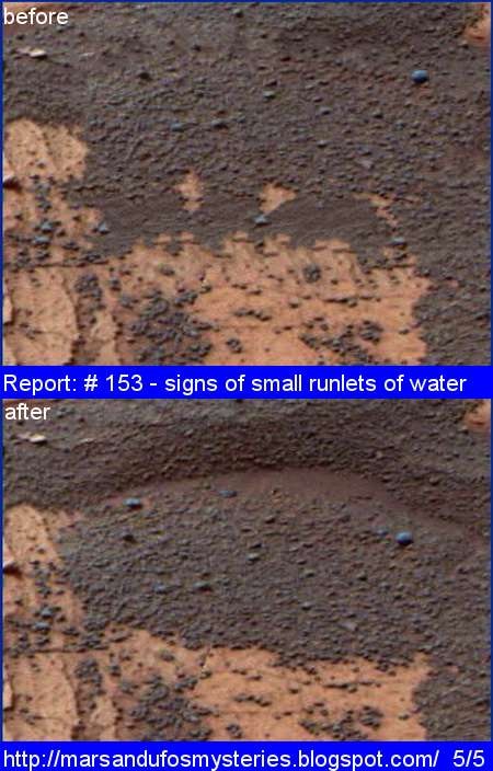 water erosion Mars