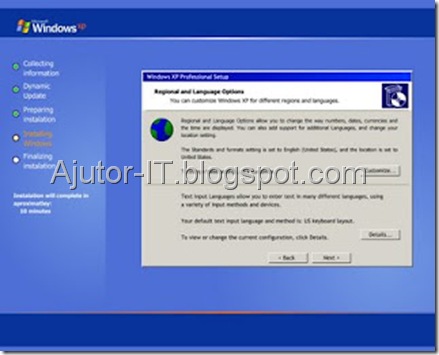 Ghid Instalare Windows XP 7