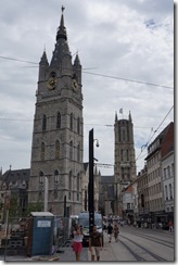 Historic Centre - The Belfry, St Bavo's cathedral