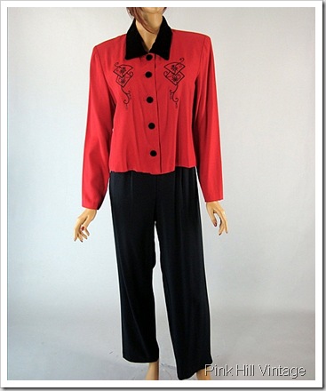 Red Vtg Suit8