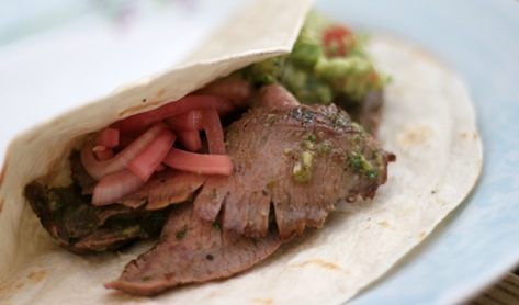 steak tacos