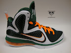 Wearing Brons: Mark Wahlberg Sports LeBron 9 Hurricanes nike lebron 9 gr miami hurricanes 4 03 Wearing Brons: Mark Wahlberg Sports LeBron 9 Hurricanes
