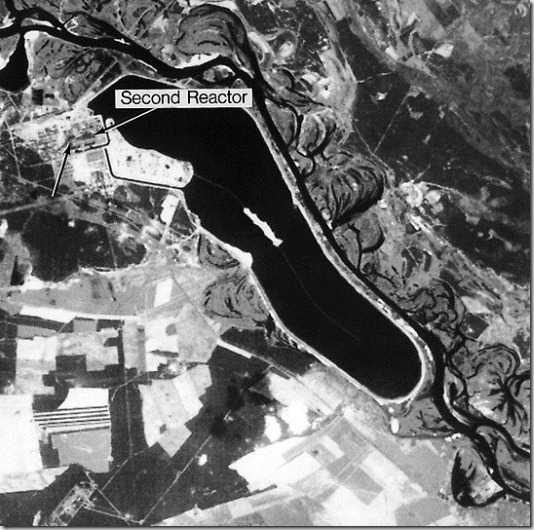 Satellite view of Nuclear Power Plant