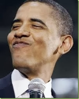 Obama -smirk