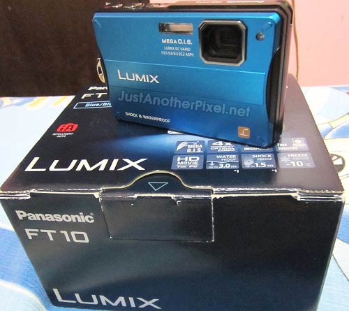 Panasonic Lumix FT10 camera I won from the Multiply Marketplace launch