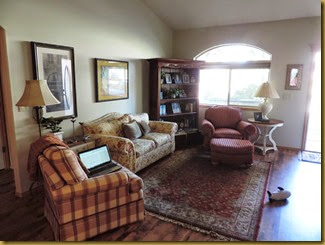 Living room "after" photos