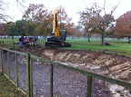 Step removed at the Sunken Road - Nov 2011