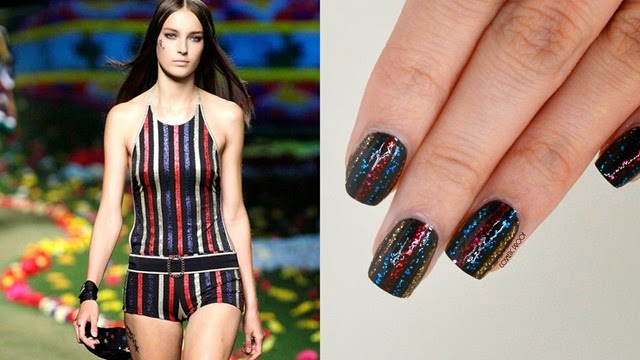 NAIL ART | NYFW with Tommy Hilfiger Stripes and New York Color | Cosmetic  Proof | Vancouver beauty, nail art and lifestyle blog