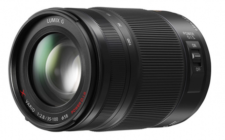 Panasonic 35-100mm f 2.8 X lens lens.