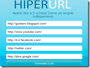 Un clic per aprire 5 siti internet preferiti in una volta sola