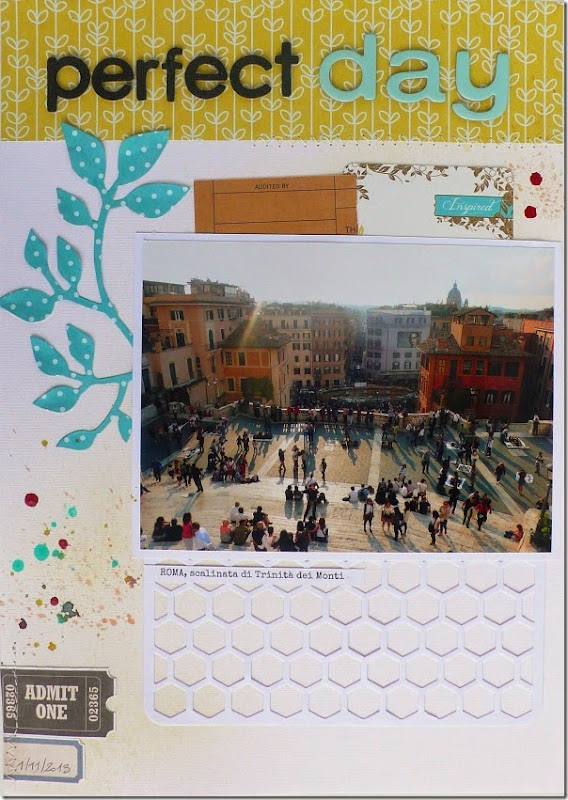 cafe creativo - sizzix big shot - scrapbooking Travel Rome (1)