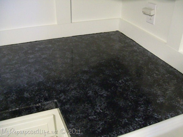 will give my countertops a good deal of time to cure. Anytime I paint ...