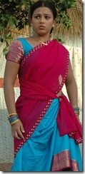 swetha in half saree