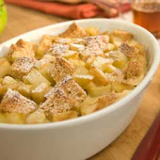 Apple 'n Maple Breakfast Bread Pudding