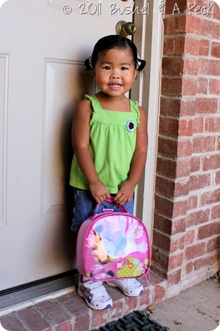 1st Day of School - Keira - Pre-K