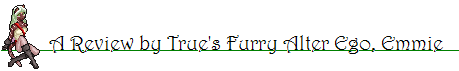 Meet my fursona, Emmie! | TruePleasures.blogspot.com