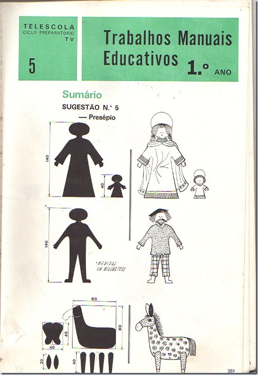telescola trabalhos manuais educativos natal 1