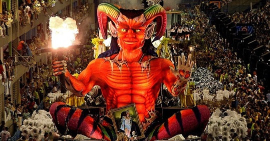 Carnaval - grande culto ao diabo