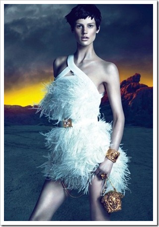 versace fall winter 2011 campaign