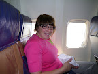 On the plane. Southwest flight 333 to SEA.